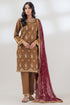 BROWN-CAMBRIC-3 PIECE (BSHS233P28) B-124-125